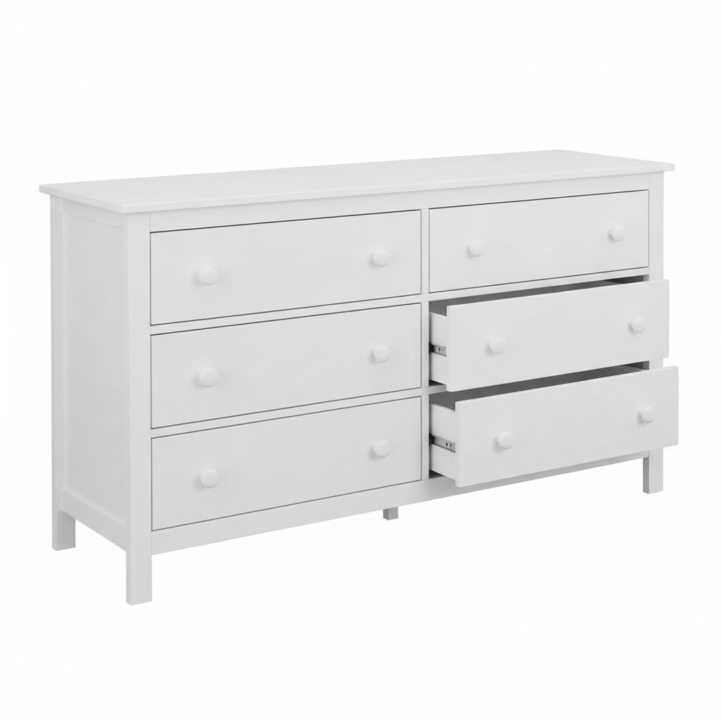 6-Drawer Baby Dresser