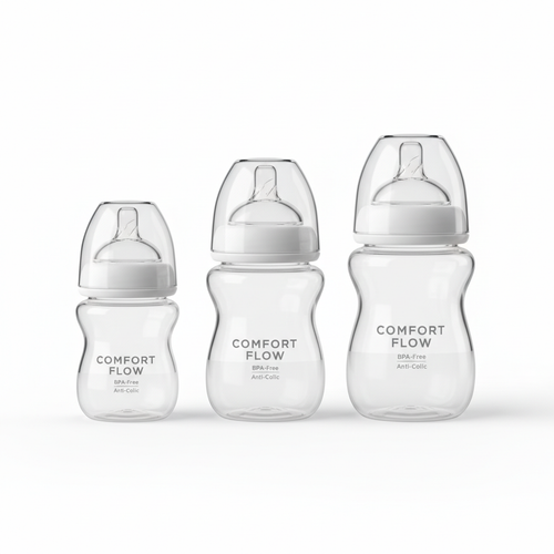 Anti-Colic Baby Bottle Set